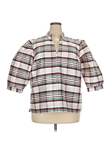 Crown & Ivy 3/4 Sleeve Blouse (view 1)