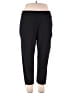 Chico's Solid Black Active Pants Size S - photo 1