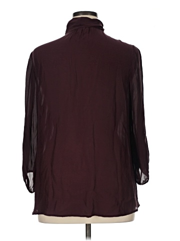 Classiques Entier 3/4 Sleeve Silk Top (view 2)