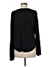 Left Coast by Dolan 100% Polyester Black Long Sleeve Blouse Size M - photo 2