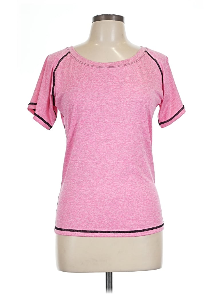 Pre-owned Assorted Brands Short Sleeve T-shirt In Pink