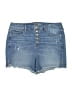 Torrid Blue Denim Shorts Size 16 - photo 1