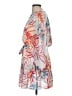 Flying Tomato 100% Polyester Print White Cocktail Dress Size M - photo 5