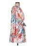 Flying Tomato 100% Polyester Print White Cocktail Dress Size M - photo 4