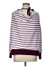 Jones New York Sport Stripes Purple Pullover Sweater Size L - photo 1