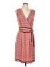 Max Studio Chevron-herringbone Red Casual Dress Size L - photo 1