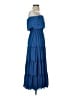 1.State 100% Polyester Blue Cocktail Dress Size S - photo 4