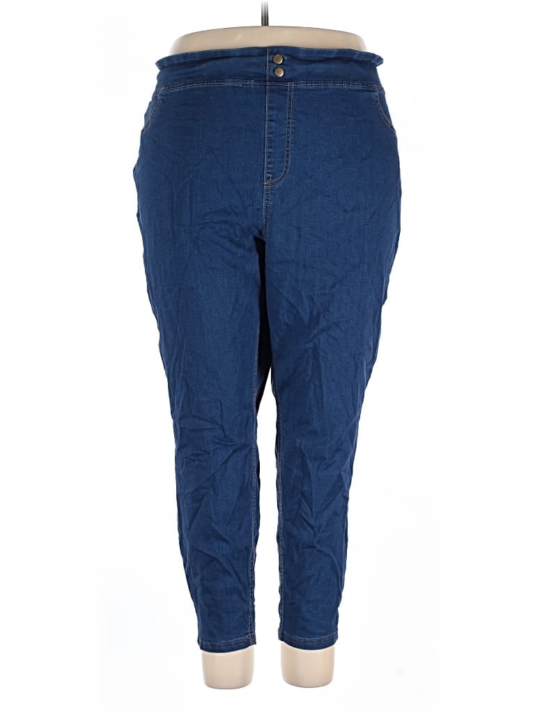 Pre-owned Terra & Sky Jeans In Blue