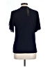 Atelier Chevron-herringbone Blue Short Sleeve Blouse Size L - photo 2