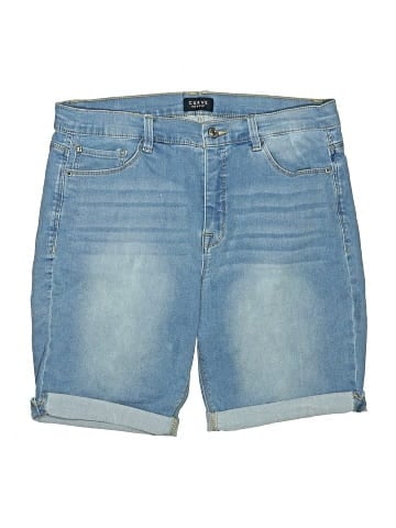 Curve Appeal Denim Shorts (view 1)