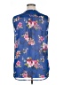 Kut from the Kloth 100% Polyester Blue Sleeveless Blouse Size XL - photo 2