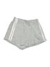 Mighty Fine 100% Cotton Stripes Gray Athletic Shorts Size S - photo 1