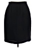 Casual Corner Solid Black Formal Skirt Size 12 - photo 1
