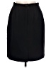 Casual Corner Solid Black Formal Skirt Size 12 - photo 2