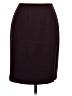 Chaus 100% Wool Solid Burgundy Wool Skirt Size 10 - photo 1