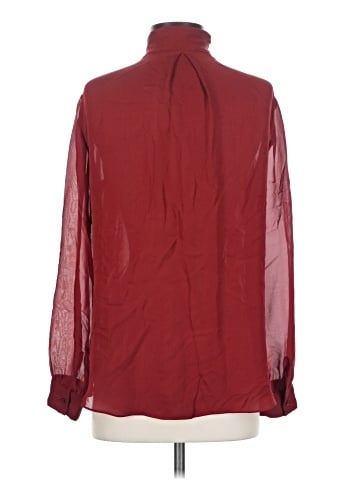 L'Agence 3/4 Sleeve Silk Top (view 2)
