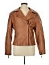 Max Studio 100% Polyurethane Brown Jacket Size L - photo 1