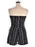 Justify Checkered-gingham Black Romper Size XL - photo 2