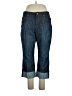 Merona Color Block Blue Jeans Size 16 - photo 1