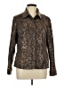 Coldwater Creek Paisley Brown Jacket Size 12 - photo 1
