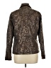 Coldwater Creek Paisley Brown Jacket Size 12 - photo 2
