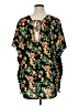 Xhilaration Black Short Sleeve Blouse Size XL - photo 2