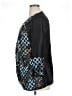 Pleats Collection 100% Polyester Print Black Blazer Size XL - photo 5