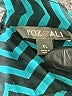 Roz & Ali Chevron-herringbone Teal Long Sleeve Blouse Size XL - photo 7