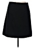 Ann Taylor LOFT Solid Black Casual Skirt Size M - photo 2