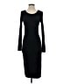 Leith Solid Black Cocktail Dress Size S - photo 1