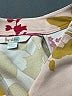Boden Print Gold Ivory Long Sleeve Blouse Size XL - photo 7