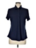 Port Authority 100% Recycled Polyester Blue Short Sleeve Blouse Size M - photo 1