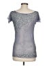 Patrizia Pepe Silver Short Sleeve Top Size EU (IT) 44 / US 8 - photo 2