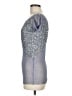 Patrizia Pepe Silver Short Sleeve Top Size EU (IT) 44 / US 8 - photo 5