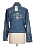 CALVIN KLEIN JEANS 100% Cotton Stars Blue Denim Jacket Size L - photo 2