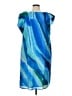 Chico's Graphic Blue Cocktail Dress Size XL - photo 2
