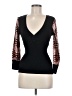 Bebe Black 3/4 Sleeve Top Size M - photo 1