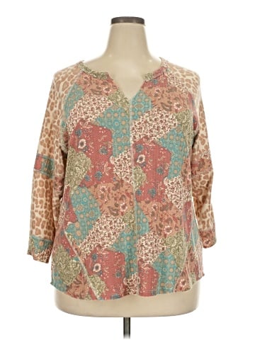 Cato 3/4 Sleeve T-Shirt (view 1)