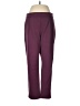 Ann Taylor Solid Purple Casual Pants Size M - photo 1