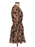 Intermix Paisley Brown Casual Dress Size 4 - photo 4