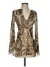 Kookai Brown Long Sleeve Blouse Size Sm (1) - photo 1