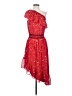 Joie 100% Silk Hearts Red Cocktail Dress Size S - photo 1