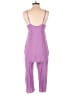 Mustard Seed Solid Purple Jumpsuit Size S - photo 2