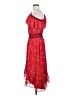 Joie 100% Silk Hearts Red Cocktail Dress Size S - photo 5