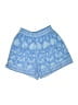 Crown & Ivy 100% Polyester Print Blue Shorts Size M - photo 1