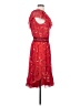 Joie 100% Silk Hearts Red Cocktail Dress Size S - photo 4