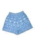 Crown & Ivy 100% Polyester Print Blue Shorts Size M - photo 2