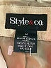 Style&Co 100% Leather Tan Blazer Size M - photo 6