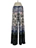 One World Print Blue Casual Pants Size S - photo 2
