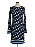 MICHAEL Michael Kors Graphic Blue Casual Dress Size XS - photo 1